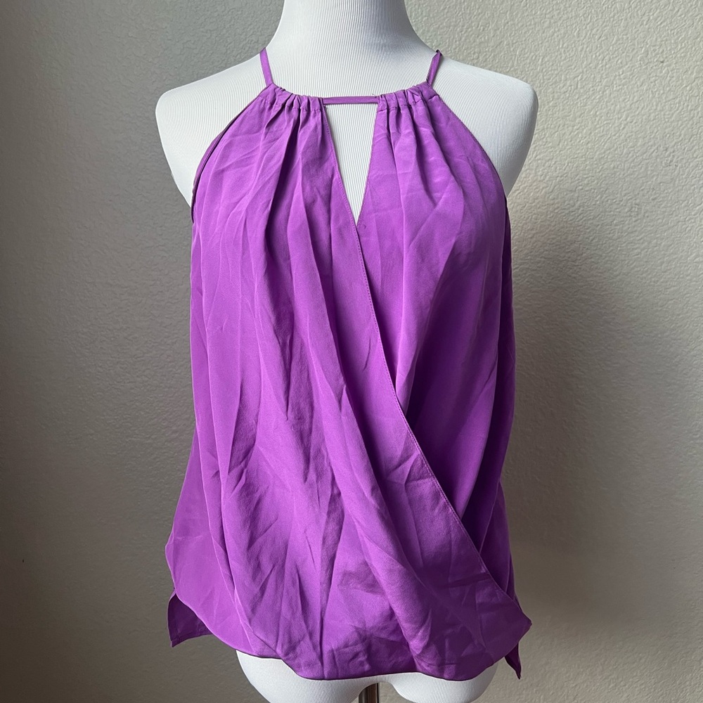 Amanda Uprichard 100% Silk Halter Top, S